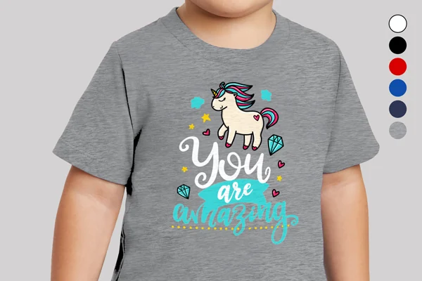 Cuello redondo infantil