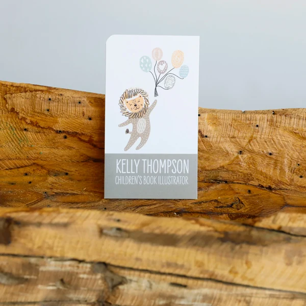 Tarjetas con forma de guiño