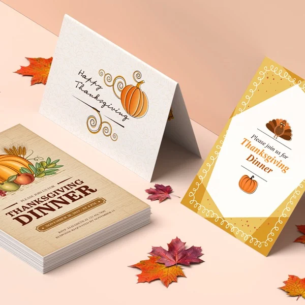 Invitaciones de Acción de Gracias