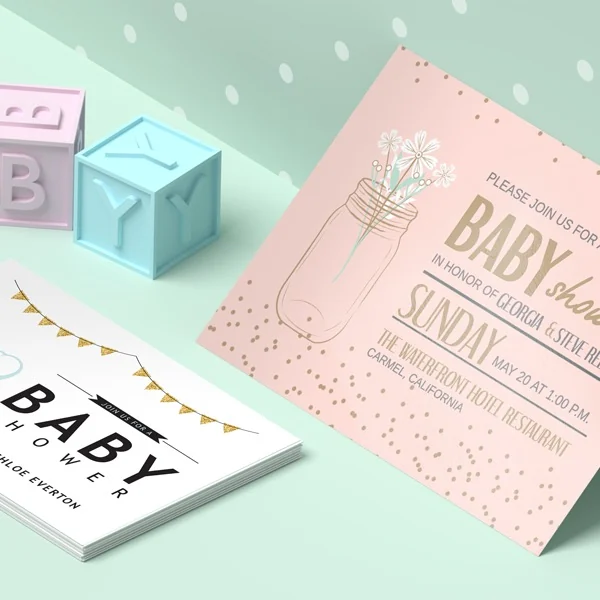 Invitaciones de bienvenida del bebé