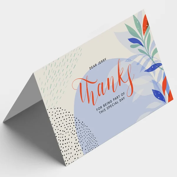 5" x 7" Tarjetas de felicitación